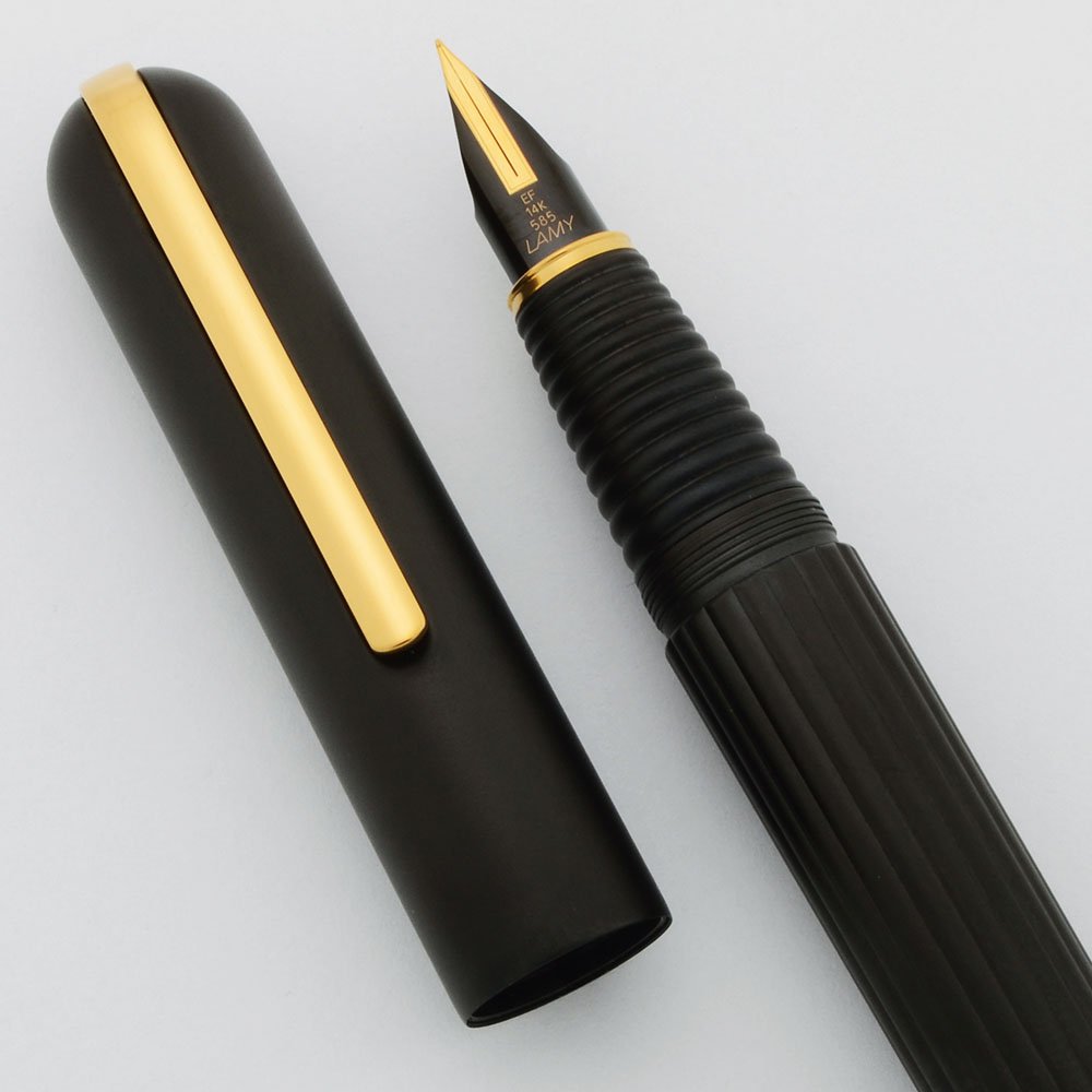 Lamy Imporium Fountain Pen - Schwartz (Matte Black), 14k Extra